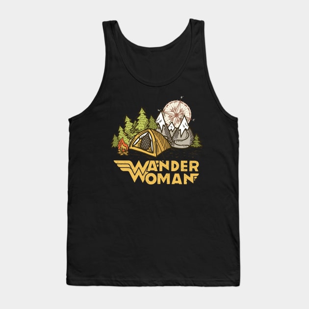 Wander Woman Tank Top by JameMalbie